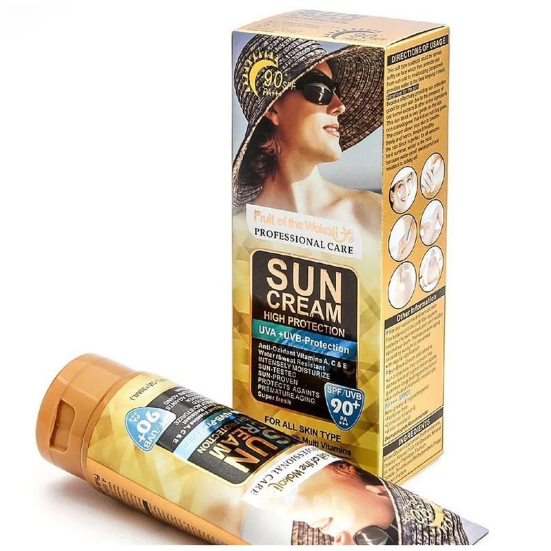 کرم ضد آفتاب وکالی Wokali Sun Cream (SPF 90)
