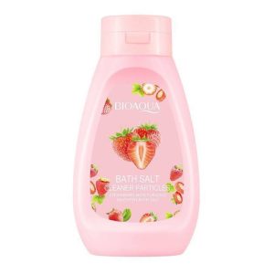 نمک بدن توت فرنگی بیوآکوا Bioaqua Bath Salt (430 ml)