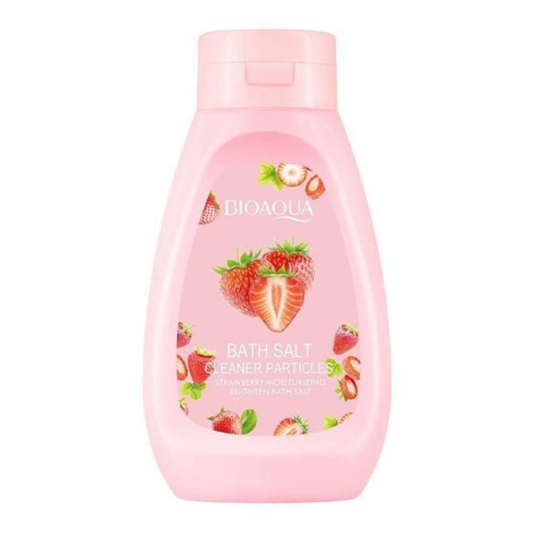 نمک بدن توت فرنگی بیوآکوا Bioaqua Bath Salt (430 ml)
