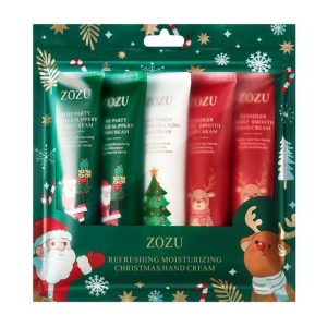 پک 5 عددی کرم مرطوب کننده زوزو طرح کریسمس ZOZU Hand Cream (150 gr)