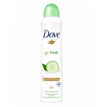 اسپری ضد تعریق زنانه داو اصل مدل Go Fresh با رایحه خیار و چای سبز حجم 250 میلی‌لیتر