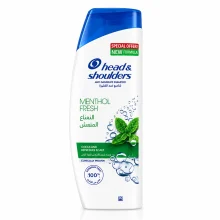 شامپو ضد شوره هد اند شولدرز اصل مدل Menthol Fresh حجم ۴۰۰ میلی‌لیتر