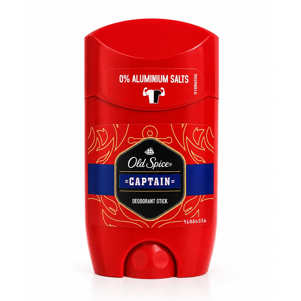 مام استیک مردانه اولد اسپایس Captain اصل | حجم 50 میلی‌لیتر