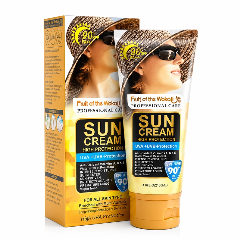 کرم ضد آفتاب وکالی Wokali Sun Cream (SPF 90)